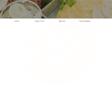 Tablet Screenshot of ameliasmexicanfood.com